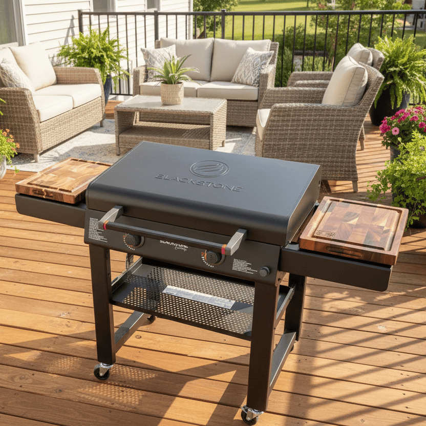 BBQ Boards™ for 30" Blackstone Griddle - Side Boards (Sold As A Matching Pair) | BBQBoards