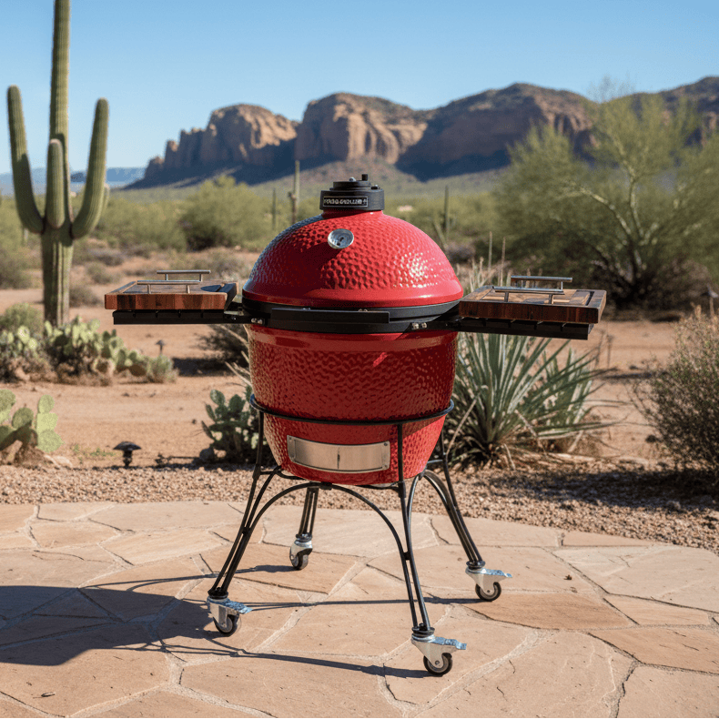 BBQ Boards™ for Kamado Joe Classic Joe I - Side Boards (Sold As A Matching Pair) | BBQBoards
