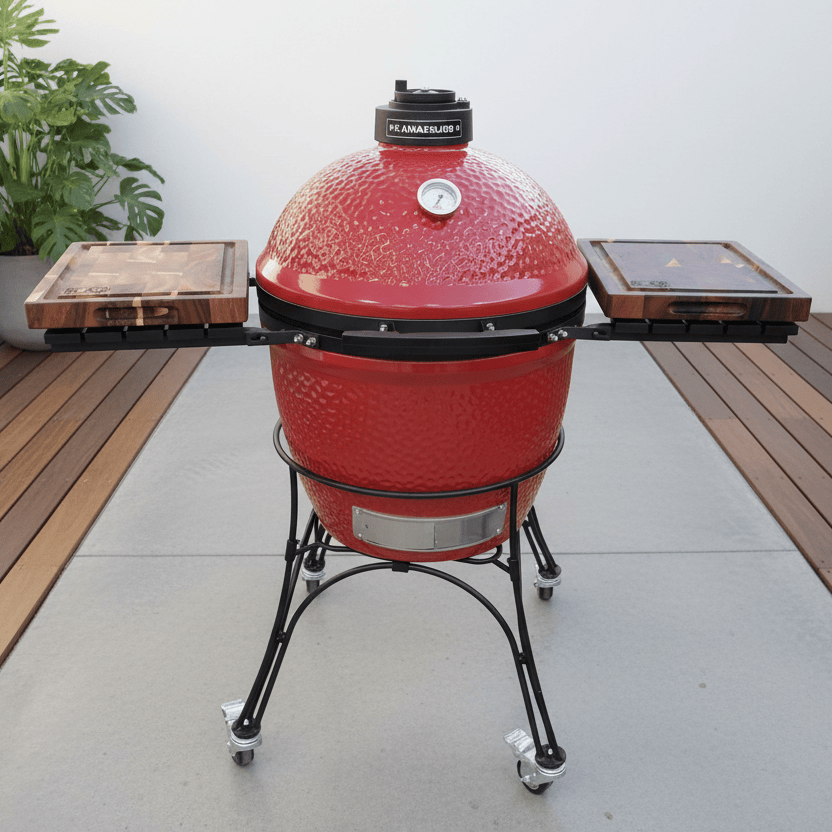 BBQ Boards™ for Kamado Joe Classic Joe I - Side Boards (Sold As A Matching Pair) | BBQBoards