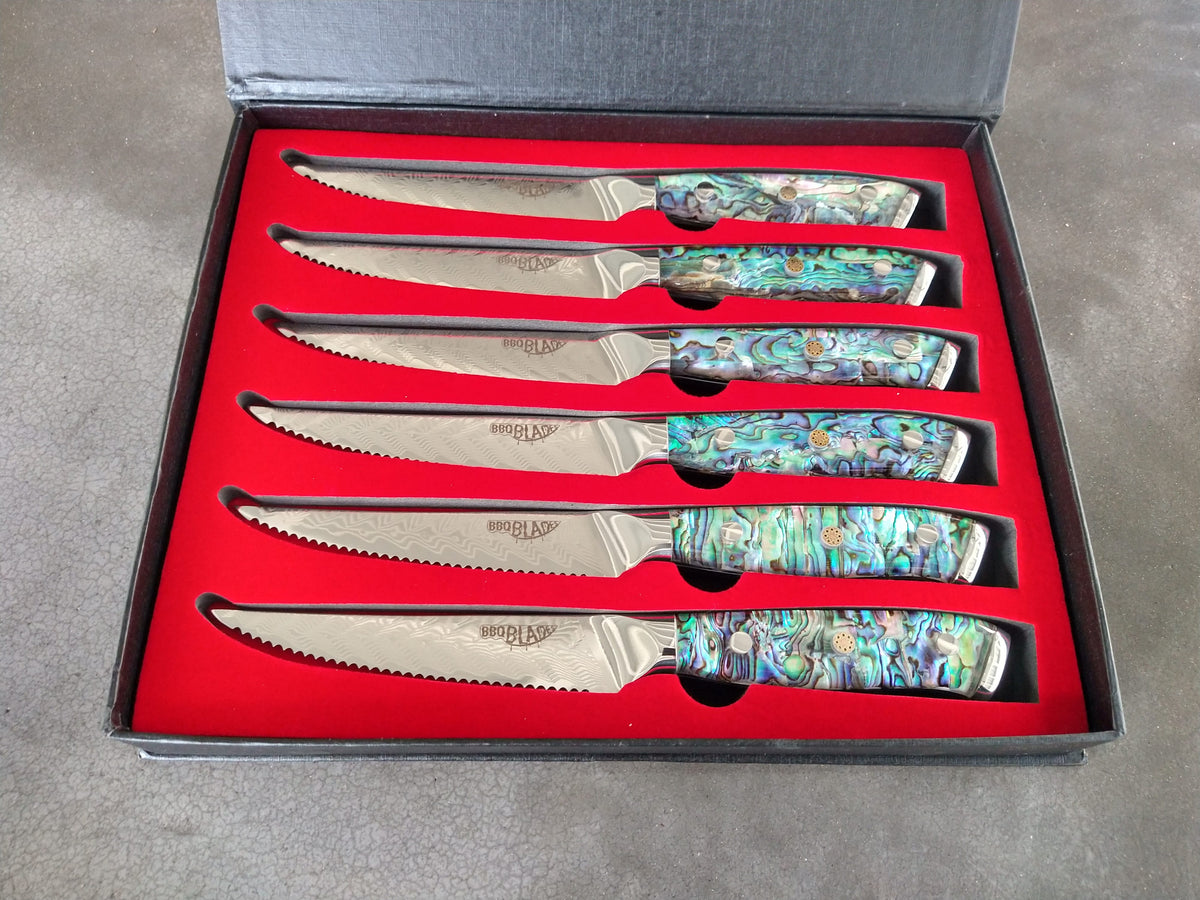 BBQ Blades™ Steak Knife Set | BBQBoards