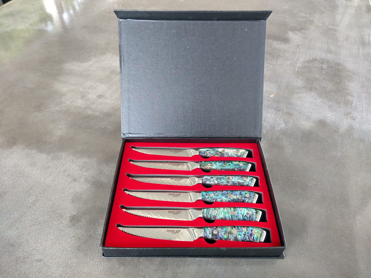 BBQ Blades™ Steak Knife Set | BBQBoards