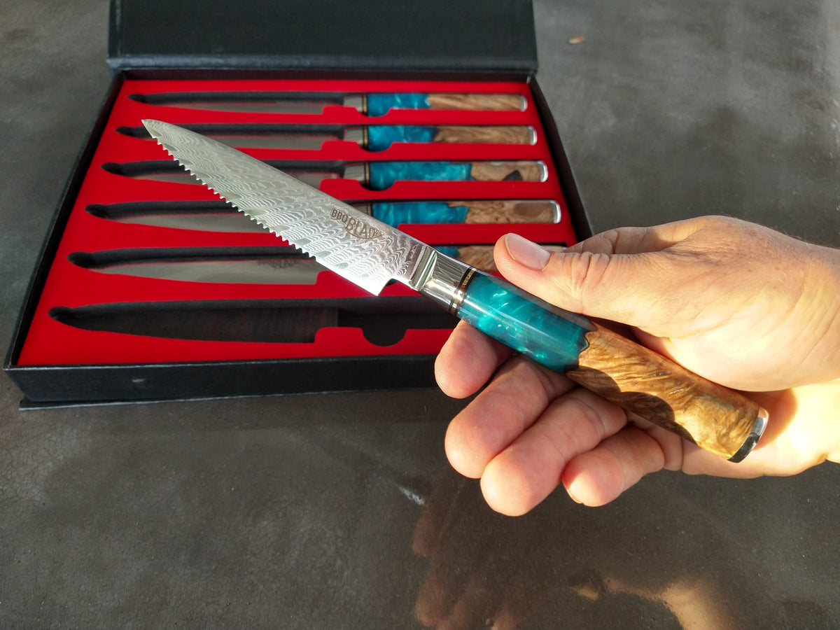 BBQ Blades™ Steak Knife Set | BBQBoards