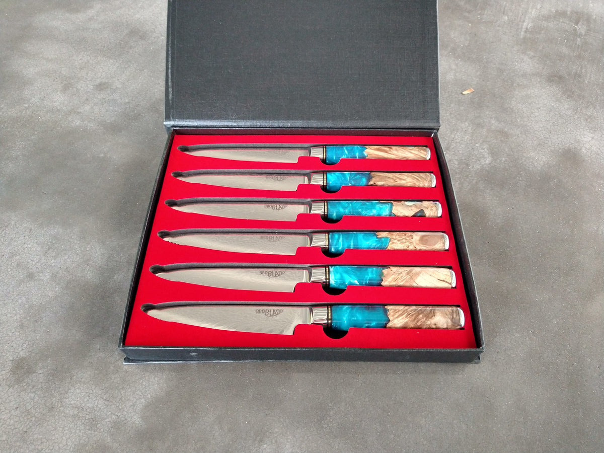 BBQ Blades™ Steak Knife Set | BBQBoards