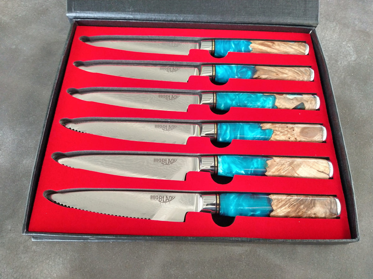 BBQ Blades™ Steak Knife Set | BBQBoards