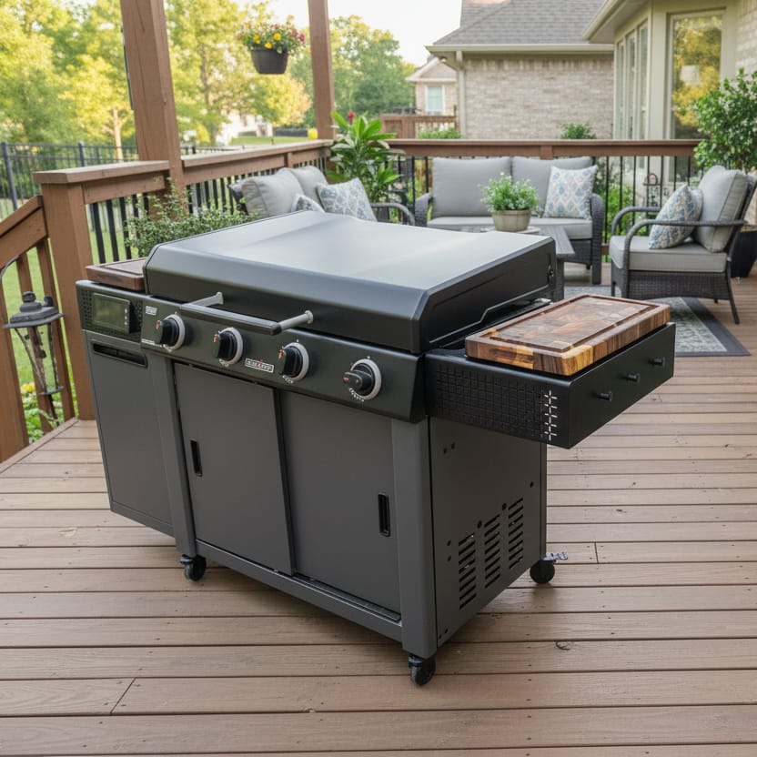 BBQ Boards™ for 36" Blackstone Griddle - Side Boards (Sold As A Matching Pair) | BBQBoards