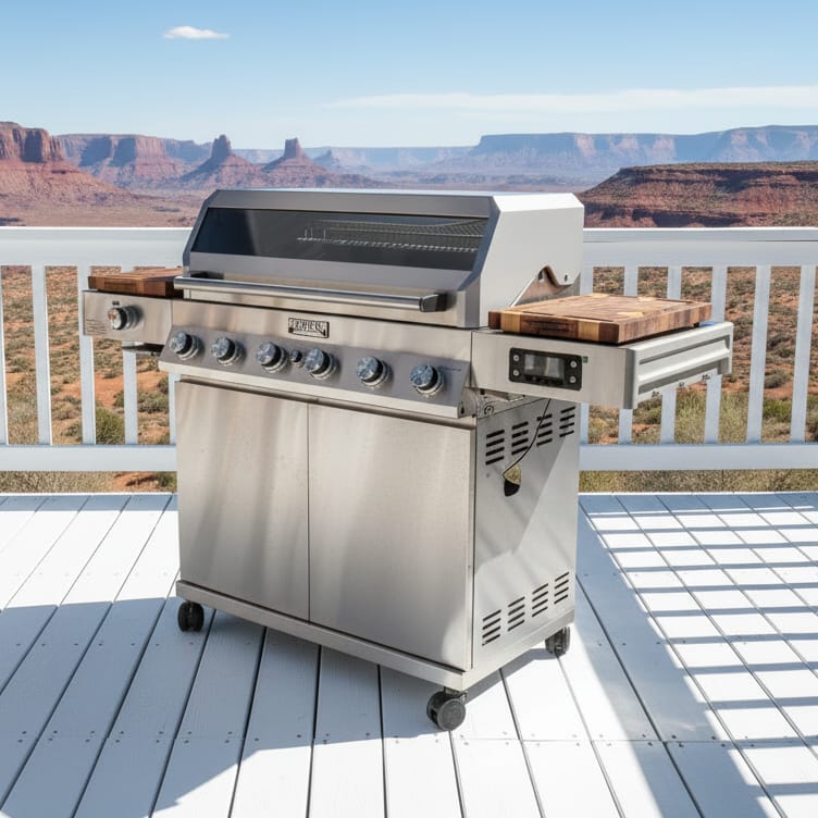BBQ Boards™ for Monument Grills Denali 610 - Side Boards (Sold As A Matching Pair) | BBQBoards
