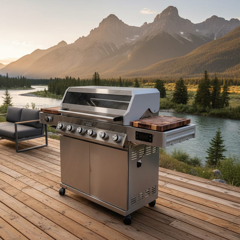 BBQ Boards™ for Monument Grills Denali 610 - Side Boards (Sold As A Matching Pair) | BBQBoards