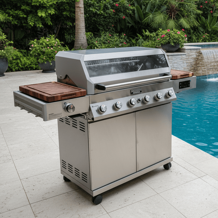 BBQ Boards™ for Monument Grills Denali 610 - Side Boards (Sold As A Matching Pair) | BBQBoards