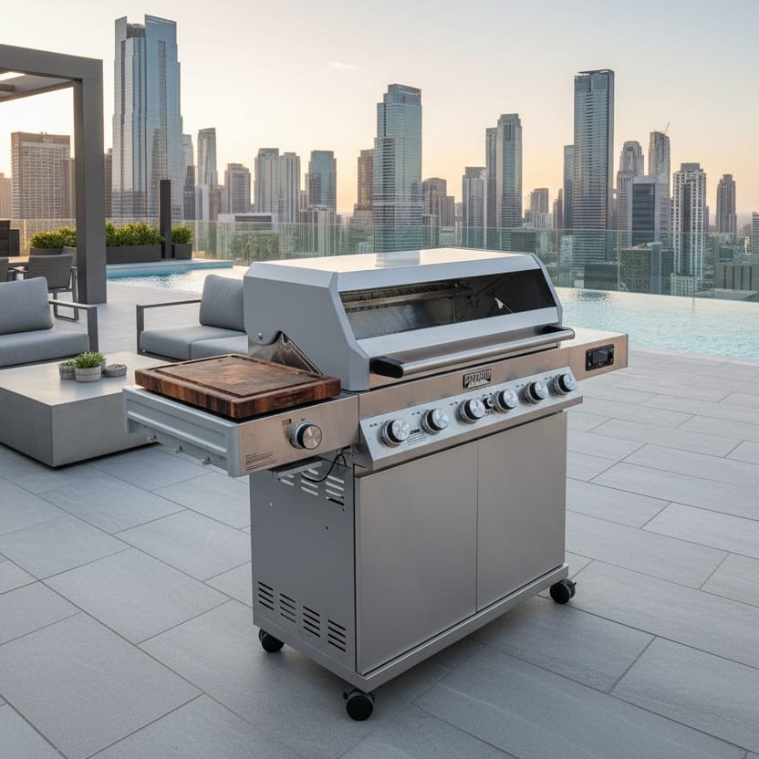 BBQ Boards™ for Monument Grills Denali 610 - Side Board | BBQBoards
