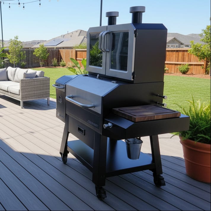 BBQ Boards™ for Pit Boss Lockhart Platinum - Side Board | BBQBoards
