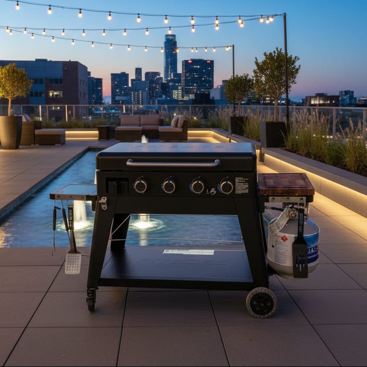 BBQ Boards™ for Pit Boss Lift-Off Griddle - Side Board | BBQBoards