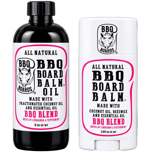 BBQ Board Balm™ Care Pair (Wax & Oil) | BBQBoards