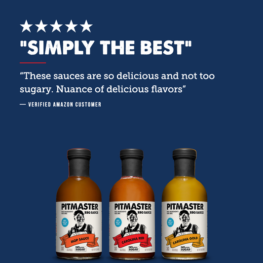 Pitmaster Ed Mitchell Carolina BBQ Sauce Variety 3-Pack