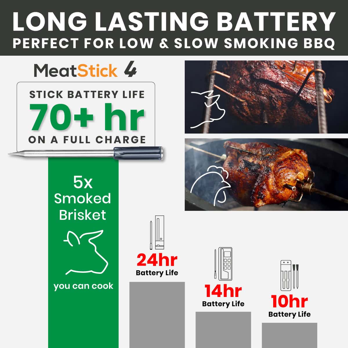 MeatStick 4X Set | BBQBoards