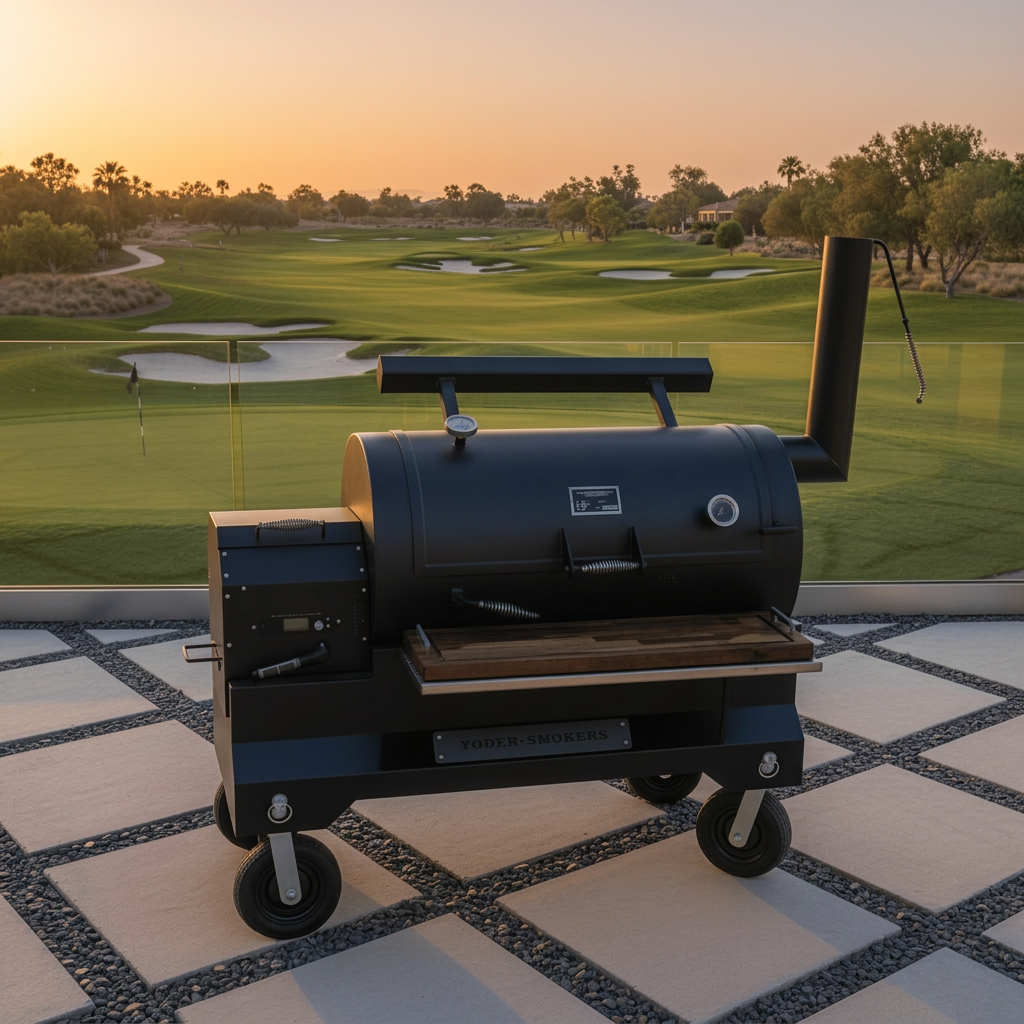 BBQ Boards™ for Yoder YS1500 - Front Board | BBQBoards