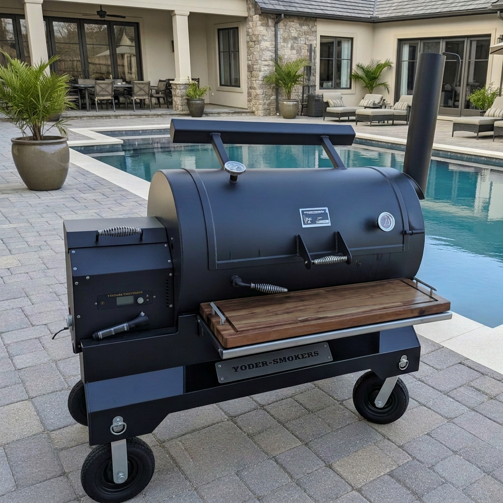 BBQ Boards™ for Yoder YS1500 - Front & Pellet Bin Boards (Sold As A Pair) | BBQBoards