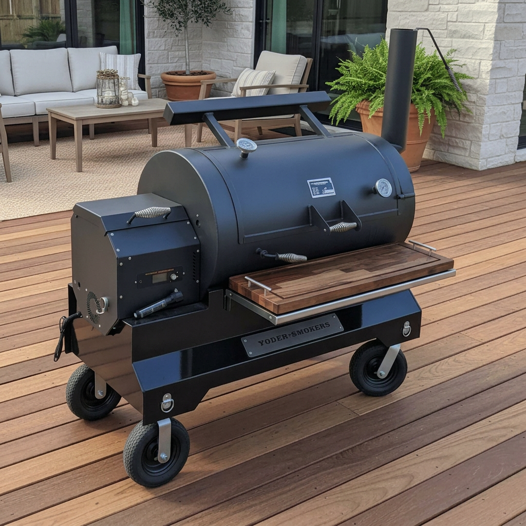 BBQ Boards™ for Yoder YS1500 - Front & Pellet Bin Boards (Sold As A Pair) | BBQBoards