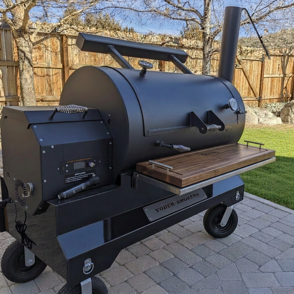 BBQ Boards™ for Yoder YS1500 - Front & Pellet Bin Boards (Sold As A Pair) | BBQBoards