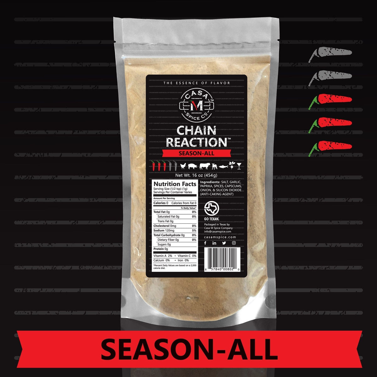 Casa M Spice Co® Chain Reaction® | BBQBoards