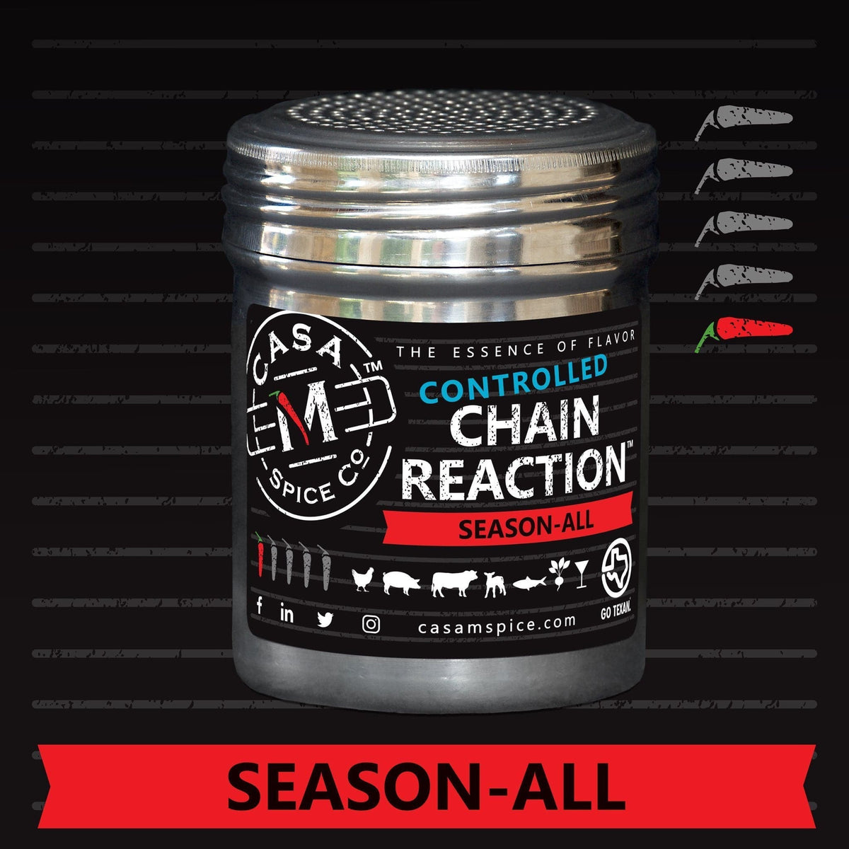 Casa M Spice Co® Chain Reaction® | BBQBoards
