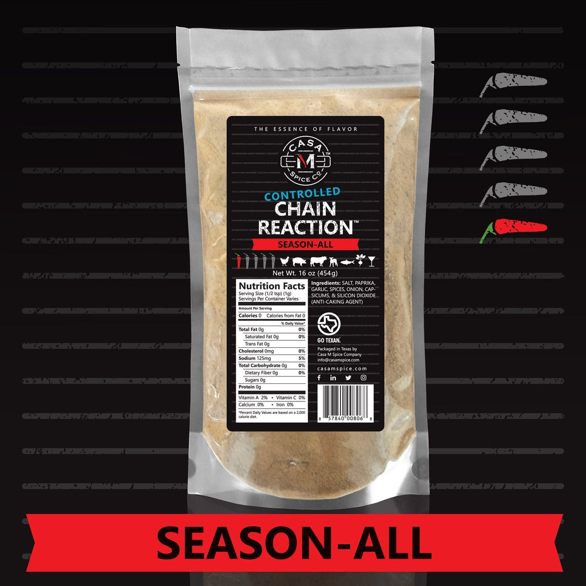 Casa M Spice Co® Chain Reaction® | BBQBoards