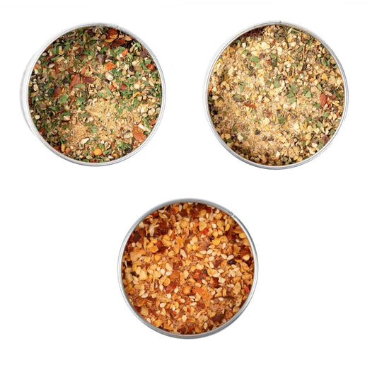 Deluxe Steak & Beef BBQ Seasonings Collection - 3 Pack | BBQBoards