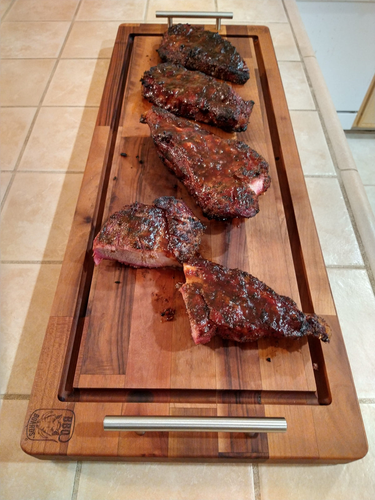 Brisket BBQ Board™ - 37" x 12" | BBQBoards