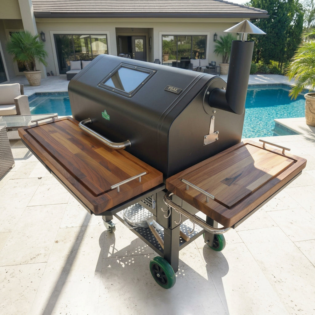 BBQ Boards™ for GMG Jim Bowie/Peak - Front & Side Boards (Sold As A Pair) | BBQBoards