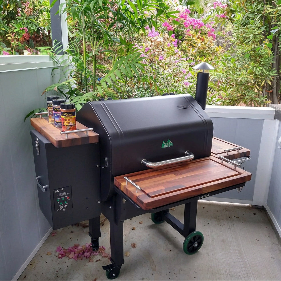 BBQ Boards™ for GMG Daniel Boone/Ledge - Front, Side & Pellet Bin Boards (Sold As Set of Three) | BBQBoards