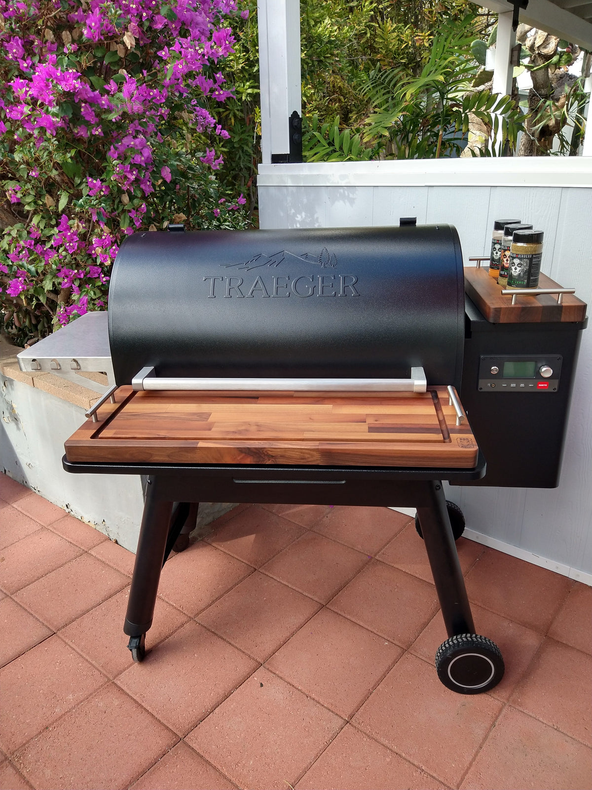 BBQ Boards™ for Traeger Ironwood 885 - Front & Side Boards (Sold As A Pair) | BBQBoards