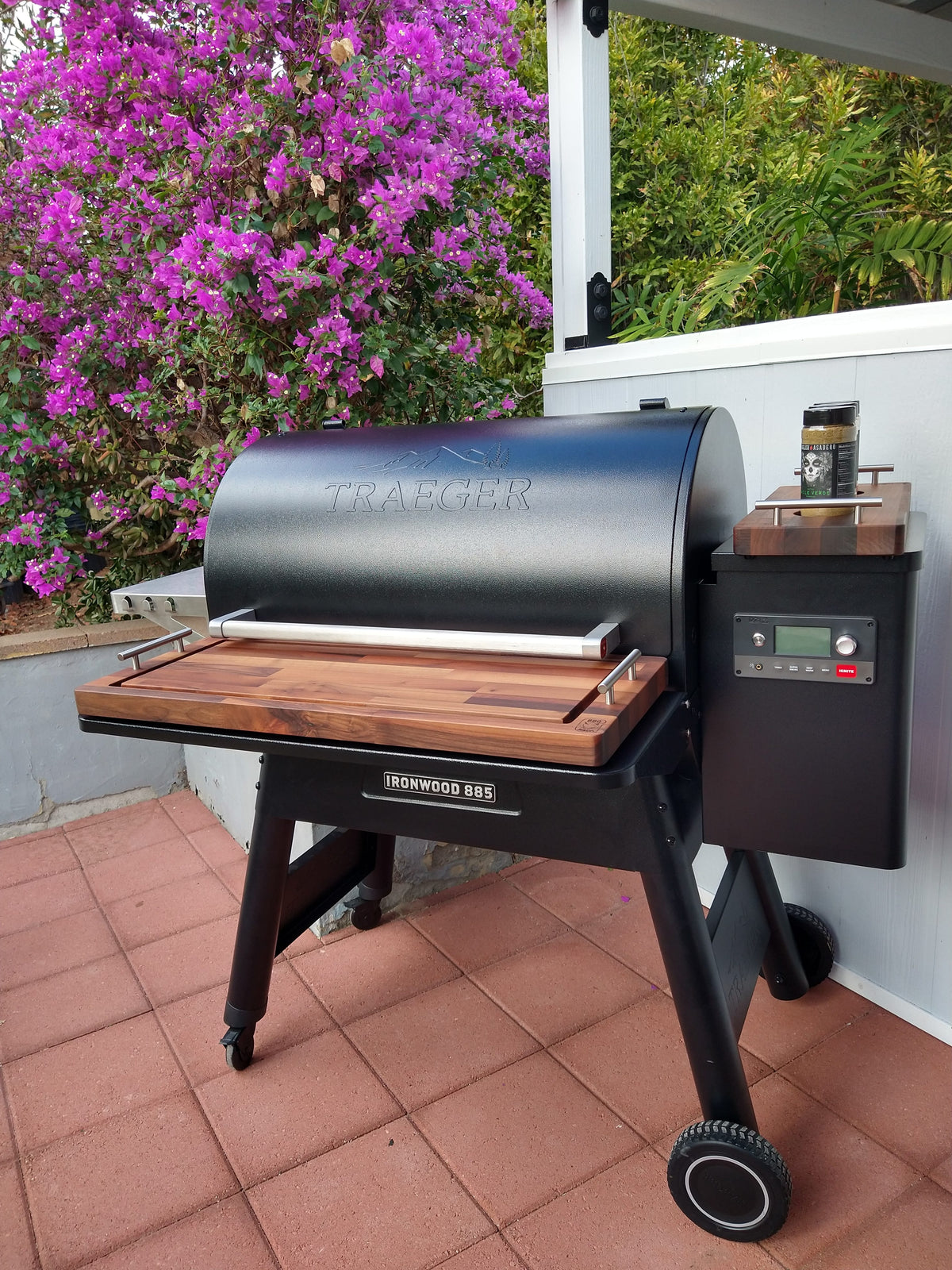 BBQ Boards™ for Traeger Ironwood 885 - Front & Side Boards (Sold As A Pair) | BBQBoards