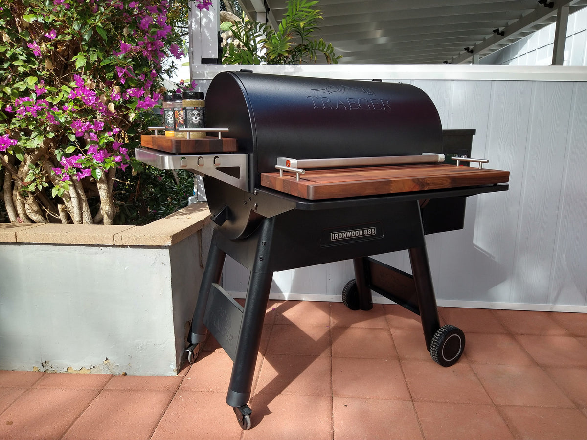 BBQ Boards™ for Traeger Ironwood 885 - Front & Side Boards (Sold As A Pair) | BBQBoards