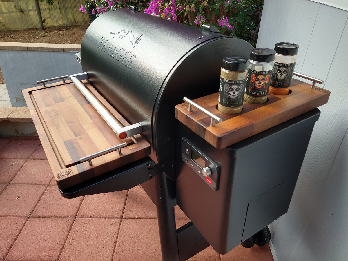 BBQ Boards™ for Traeger Ironwood 885 - Front & Side Boards (Sold As A Pair) | BBQBoards