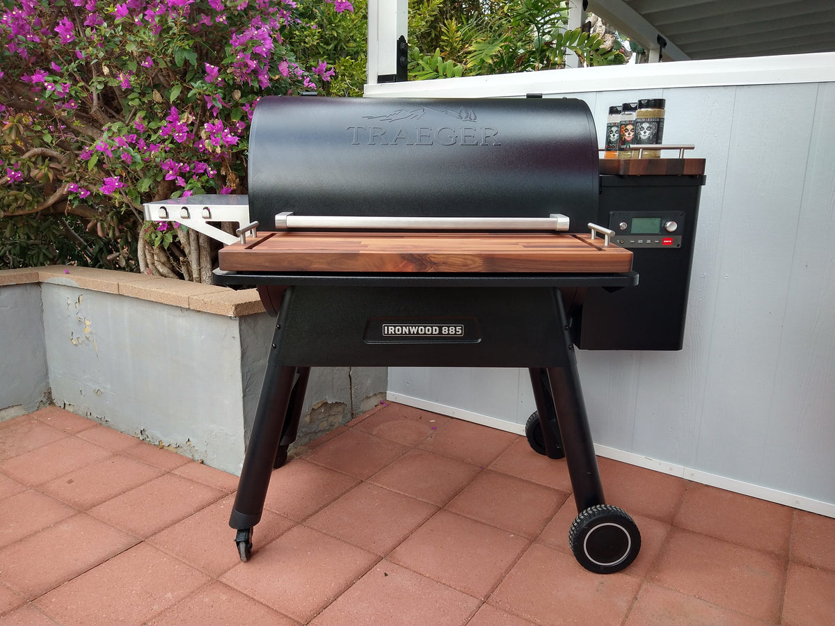 BBQ Boards™ for Traeger Ironwood 885 - Front & Side Boards (Sold As A Pair) | BBQBoards