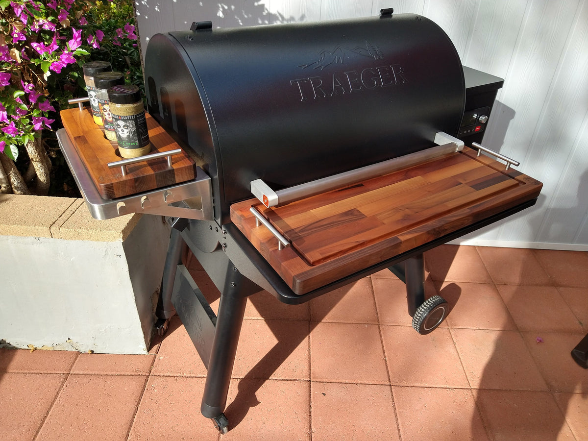 BBQ Boards™ for Traeger Ironwood 885 - Front & Side Boards (Sold As A Pair) | BBQBoards