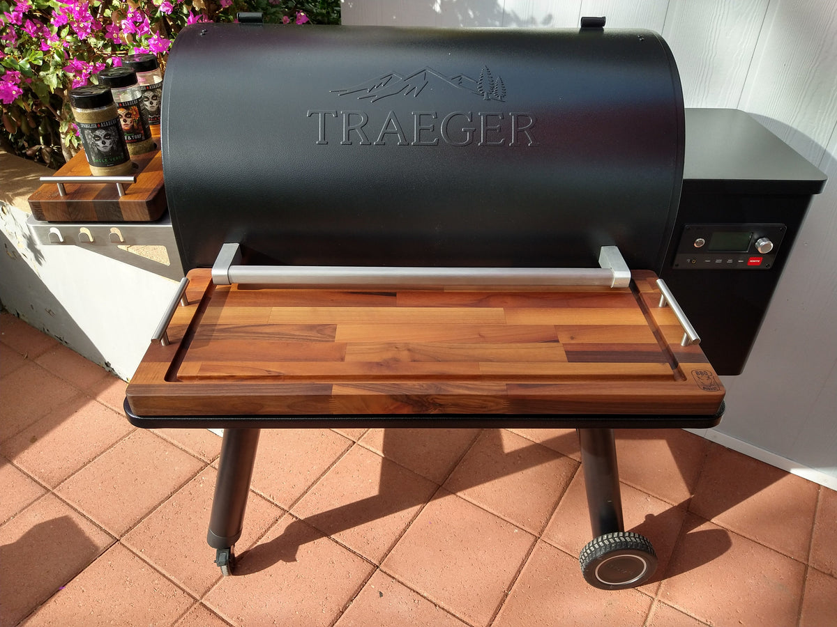 BBQ Boards™ for Traeger Ironwood 885 - Front & Side Boards (Sold As A Pair) | BBQBoards