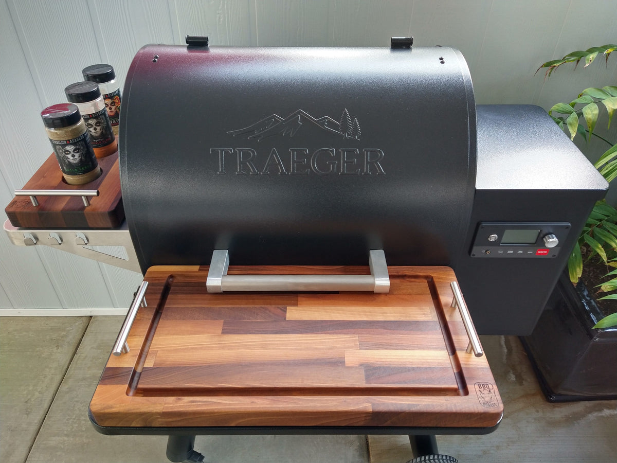 BBQ Boards™ for Traeger Ironwood 650 - Front & Side Boards (Sold As A Pair) | BBQBoards