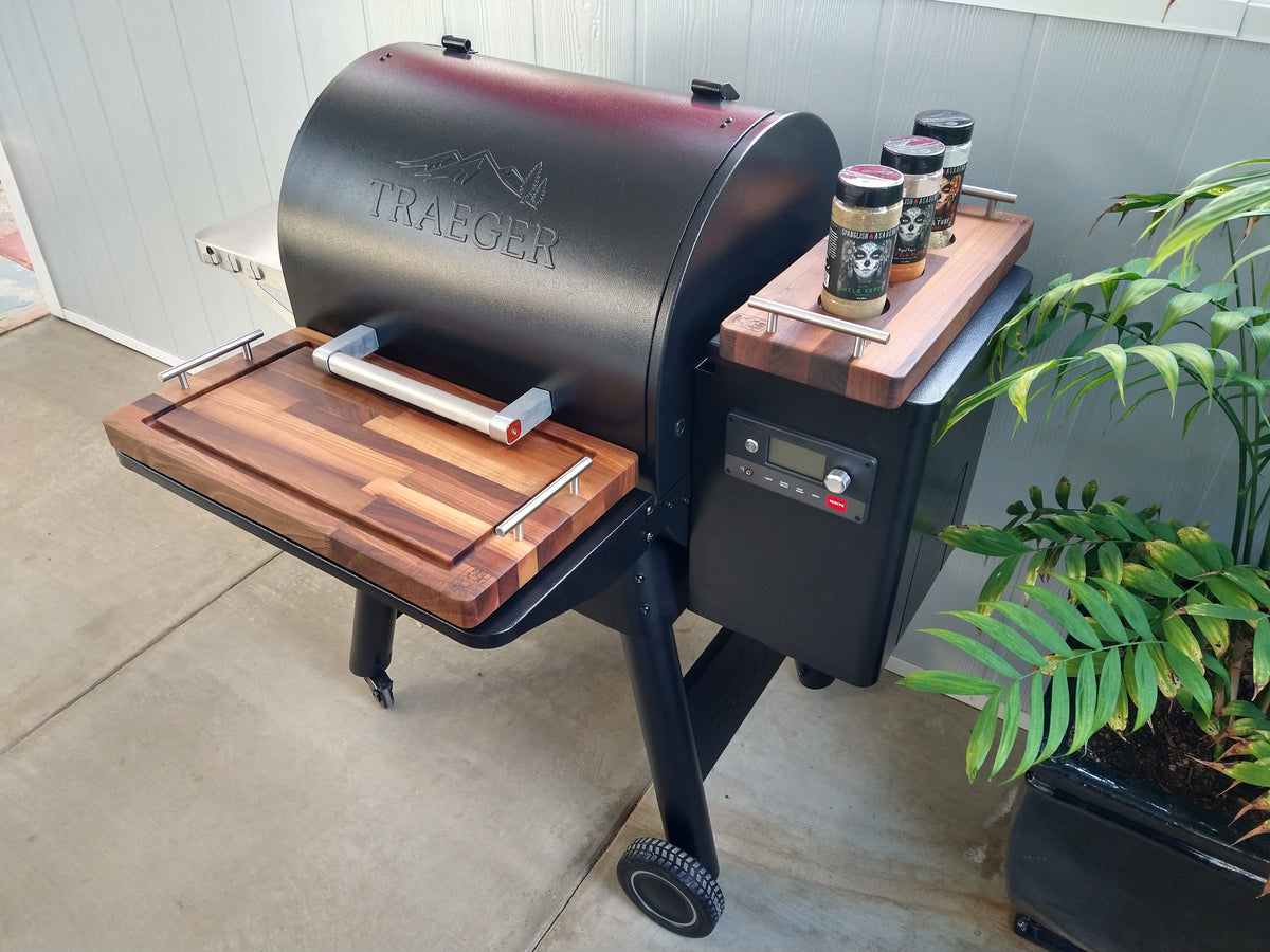 BBQ Boards™ for Traeger Ironwood 650 - Front & Side Boards (Sold As A Pair) | BBQBoards