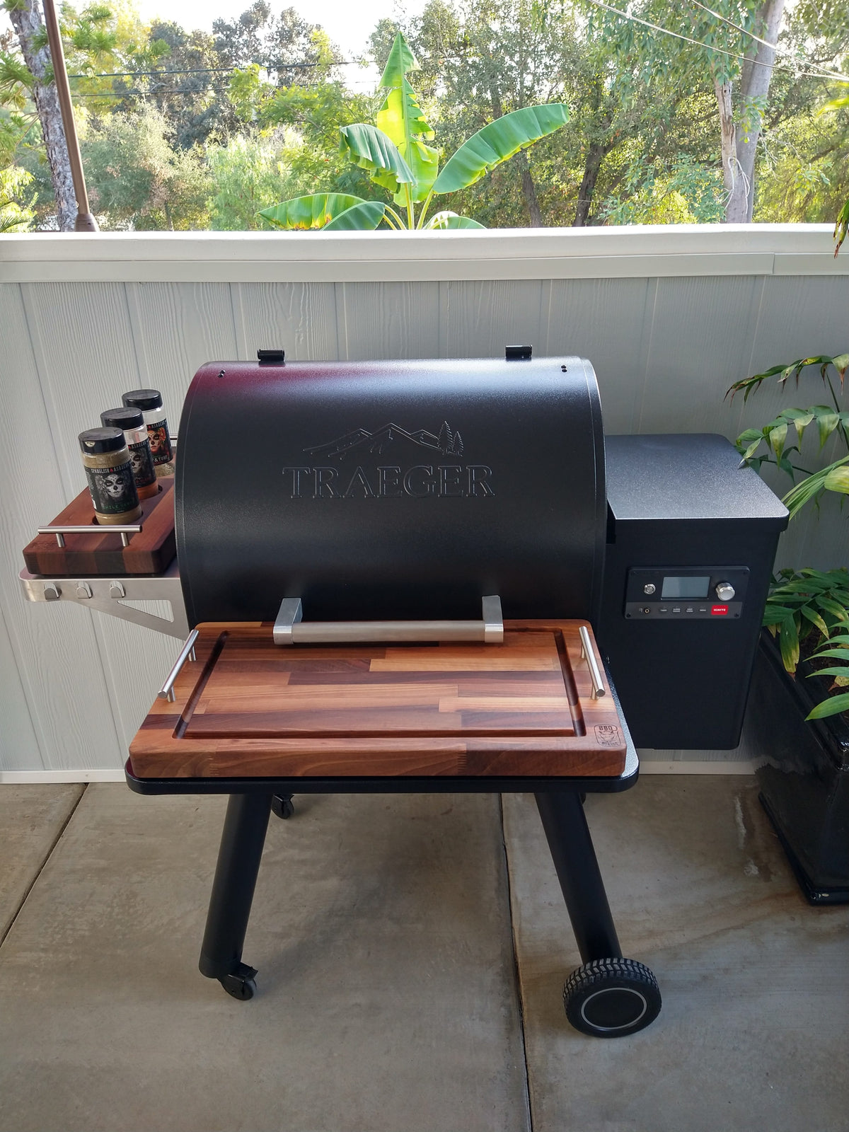BBQ Boards™ for Traeger Ironwood 650 - Front & Side Boards (Sold As A Pair) | BBQBoards