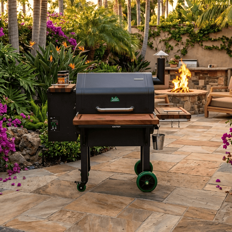 BBQ Boards™ for GMG Daniel Boone/Ledge - Front, Side & Pellet Bin Boards (Sold As Set of Three)