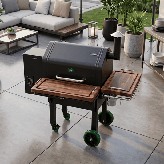 BBQ Boards™ for GMG Daniel Boone/Ledge - Front & Side Boards (Sold As A Pair)