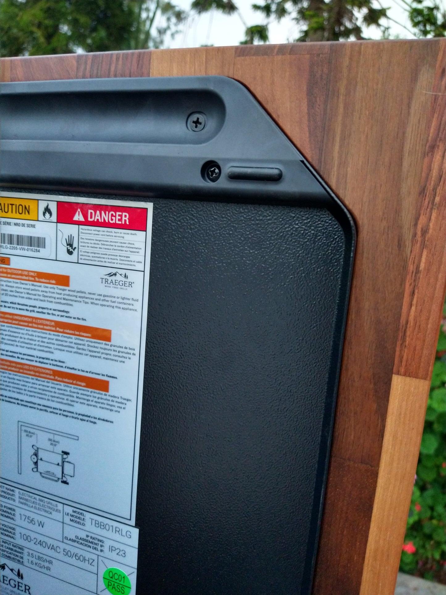 BBQ Boards™ for Traeger Timberline XL - Pellet Bin Board