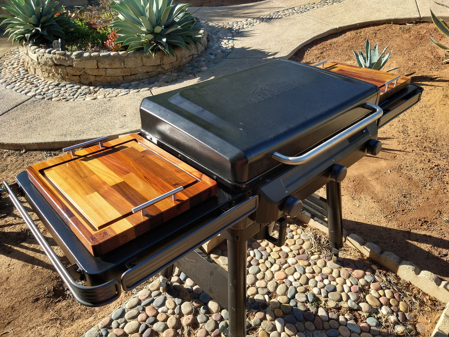 BBQ Boards™ for Traeger Flatrock - Side Boards (Sold As A Matching Pair)