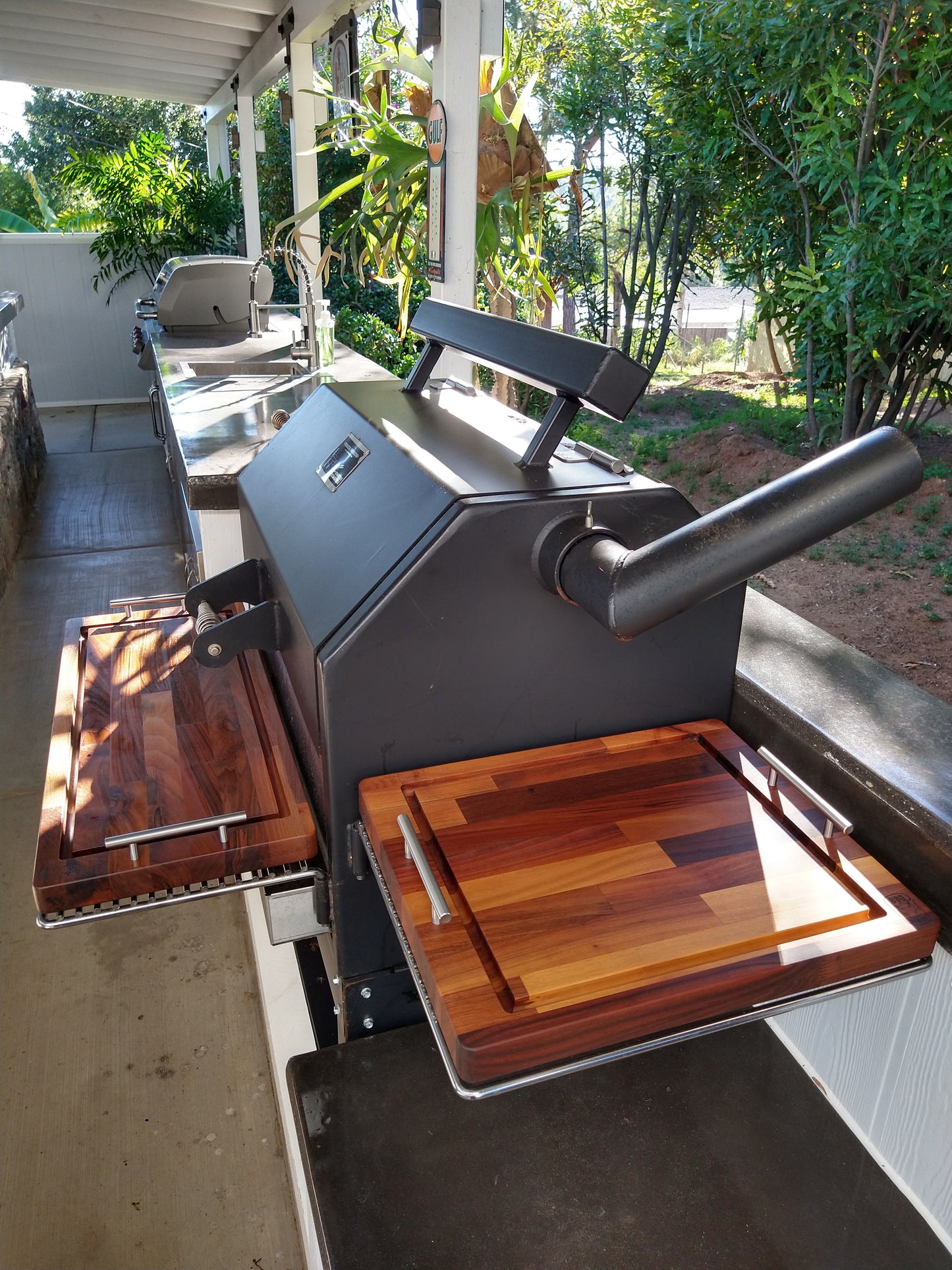 BBQ Boards™ for Yoder YS640 - Front & Side Boards (Sold As A Pair)