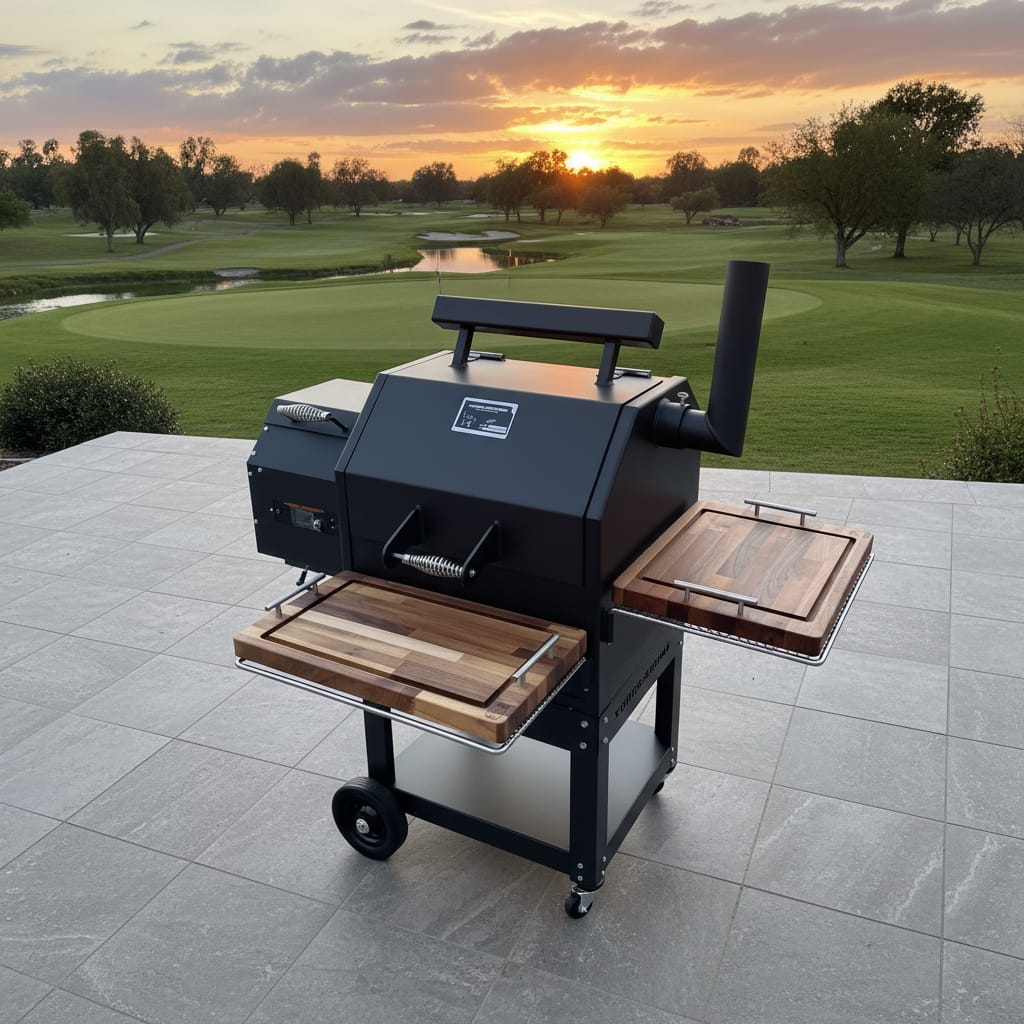 BBQ Boards™ for Yoder YS480 - Front & Side Boards (Sold As A Pair) | BBQBoards