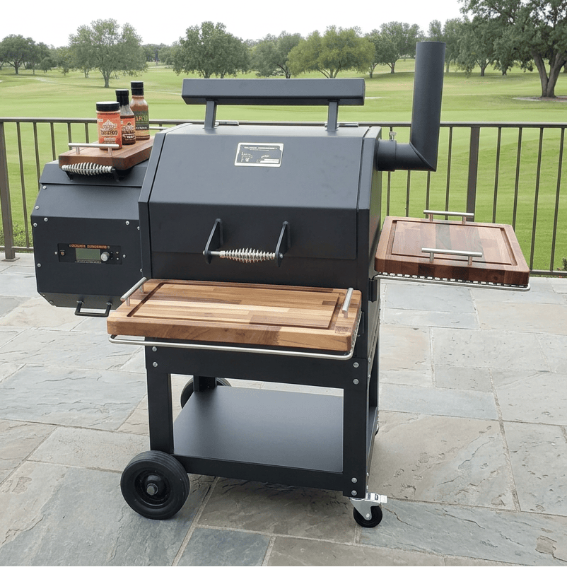 BBQ Boards™ for Yoder YS480 - Front, Side & Pellet Bin Boards (Sold As Set of Three)