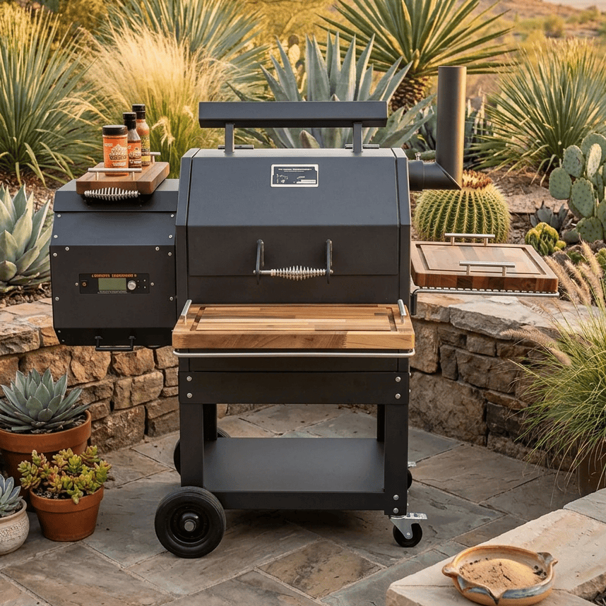 BBQ Boards™ for Yoder YS480 - Front, Side & Pellet Bin Boards (Sold As Set of Three)
