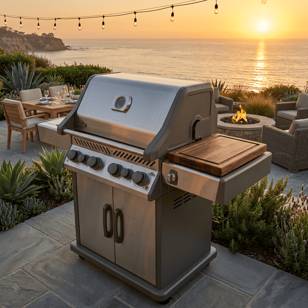 BBQ Boards™ for Napoleon Rogue 525 - Side Board