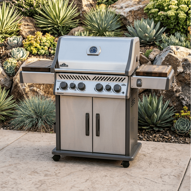 BBQ Boards™ for Napoleon Rogue 525 - Side Boards (Sold As A Matching Pair)