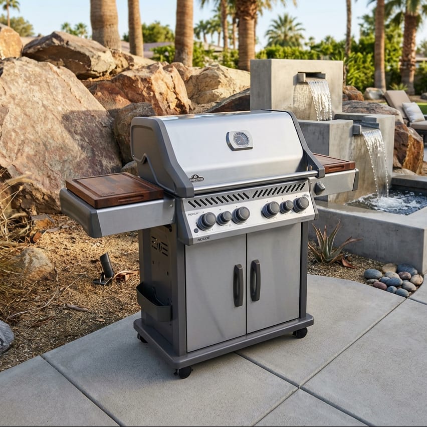 BBQ Boards™ for Napoleon Rogue 525 - Side Boards (Sold As A Matching Pair)